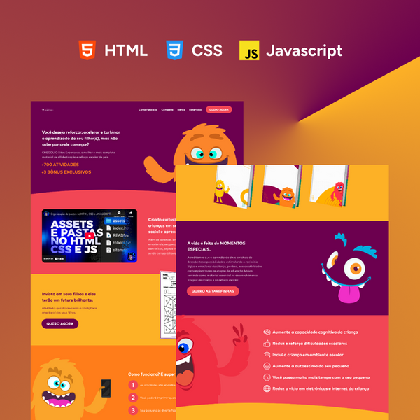 Landing Page Kids