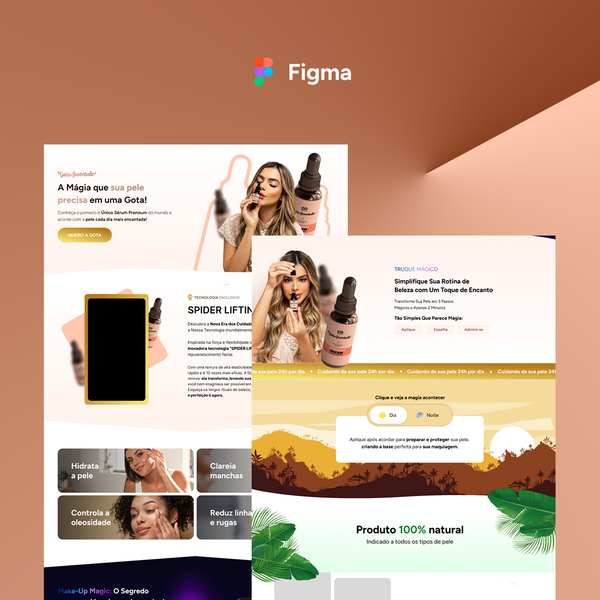 Landing Page Serum